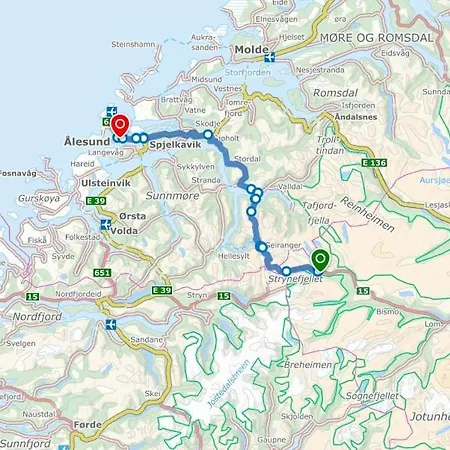 Dom wakacyjny Pa Naer Geiranger,stryn,lom, Turstier *